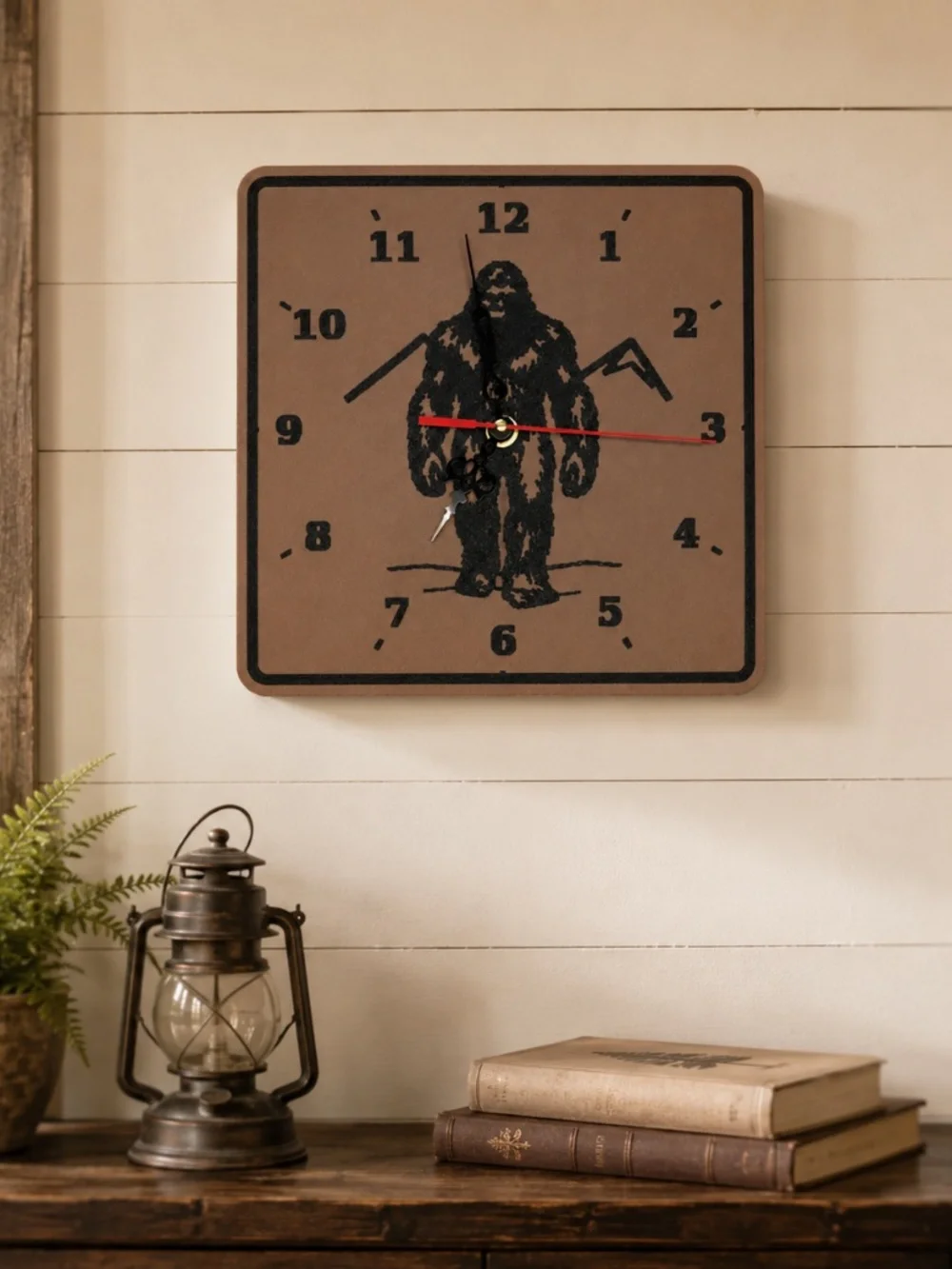 Bigfoot Clock
